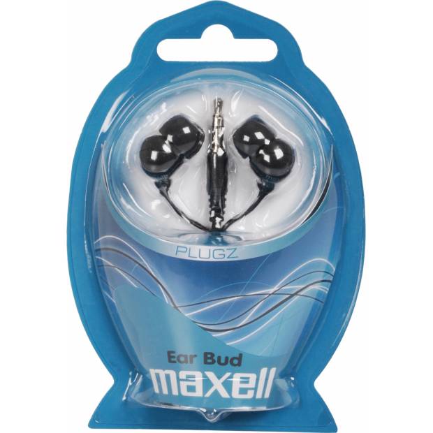 303459 PLUGZ SLUCHÁTKA BLACK 35040576 MAXELL