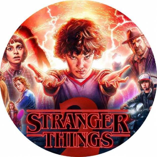 Jedlý papír Stranger Things 19,5cm - Pictu Hap