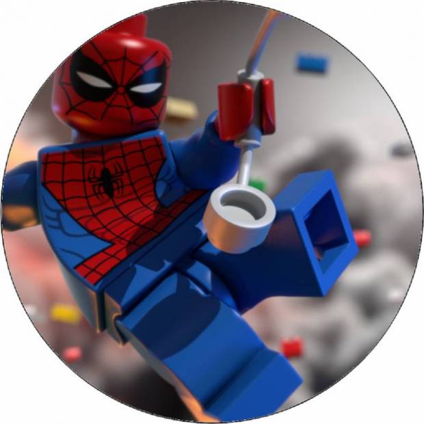 Jedlý papír Lego Spiderman 19,5 cm