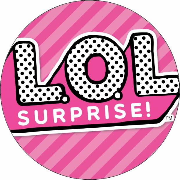 Jedlý papír L.O.L. surprise logo 19,5 cm