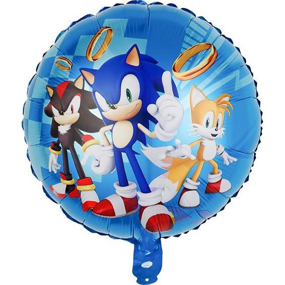 Fóliový balónek Sonic 46cm - Cakesicq