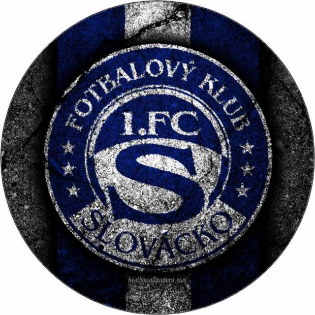 Jedlý papír Logo 1. FC Slovácko 19,5 cm