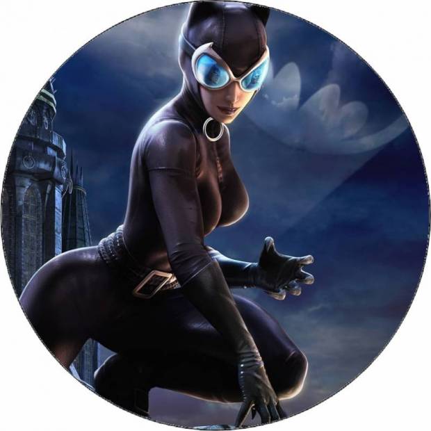 Jedlý papír Catwoman v noci 19,5 cm