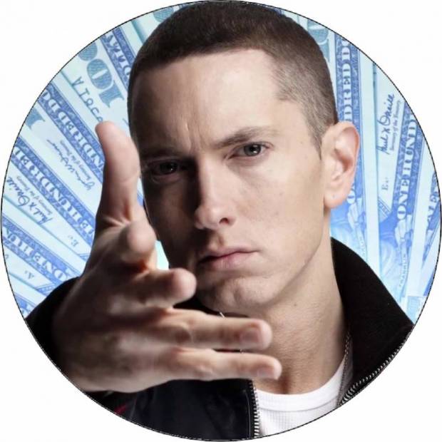 Jedlý papír Eminem 19,5 cm