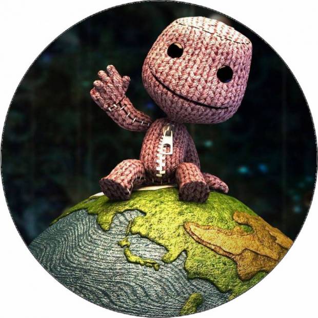 Jedlý papír Littlebigplanet Sackboy na planetě 19,5 cm