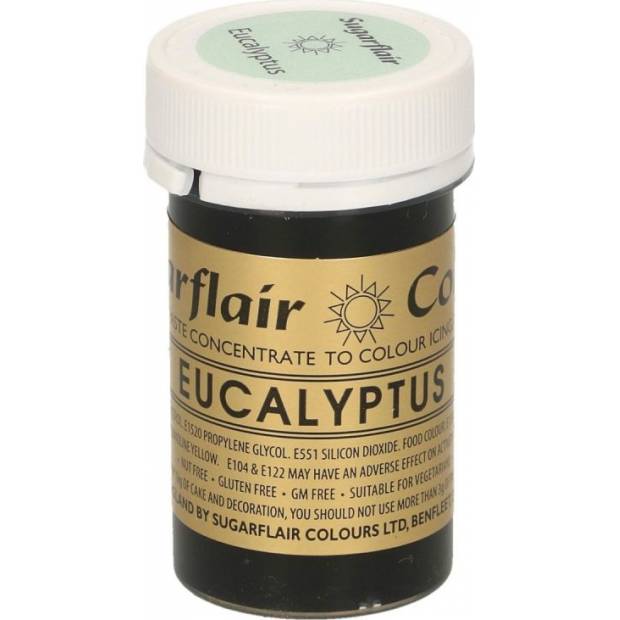 Gelová barva eucalyptus 25g - Sugarflair