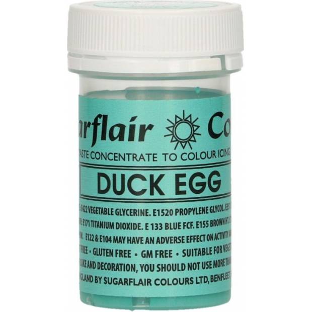 Gelová barva duck egg 25g - Sugarflair