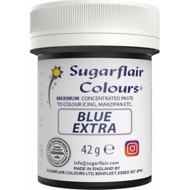 Gelová barva extra blue 42g - Sugarflair