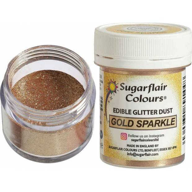 Třpyt gold sparkle 10g - Sugarflair