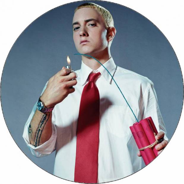 Jedlý papír Eminem s dynamitem 19,5 cm