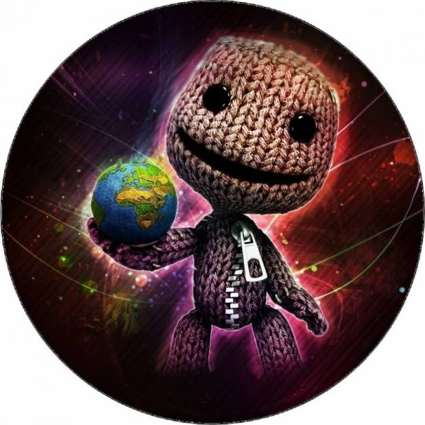 Jedlý papír Littlebigplanet Sackboy ve vesmíru 19,5 cm