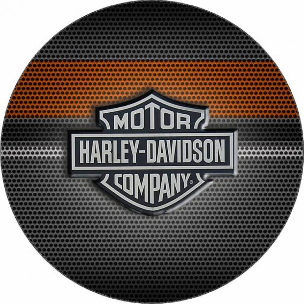 Jedlý papír Harley Davidson logo 19,5 cm