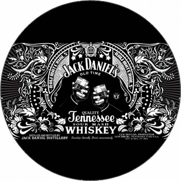 Jedlý papír Jack Daniels logo 19,5 cm