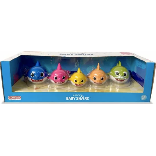 Figurka na dort Baby Shark set 5ks - Bullyland