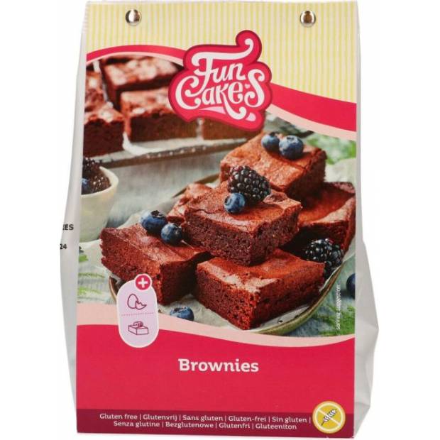 Směs na brownies, 500g - FunCakes