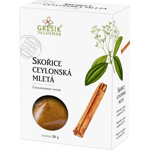 Skořice ceylonská mletá 50g - Grešík