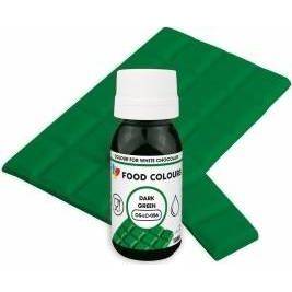 Food Colours tekutá barva do čokolády Dark Green (18 ml)