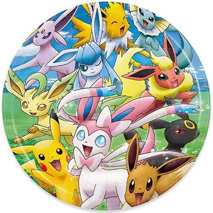 Párty papírové talíře 22cm 10ks Pokémon - Cakesicq