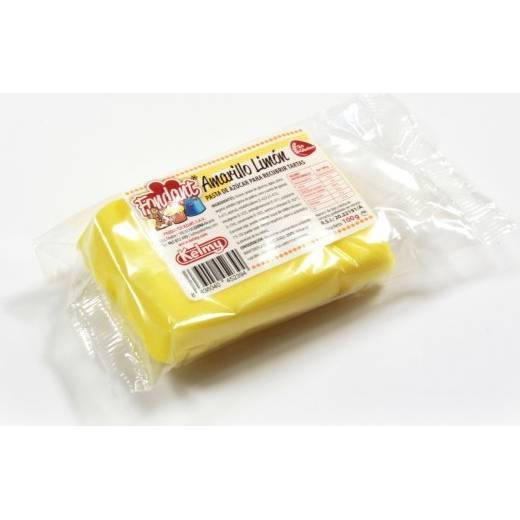 Potahovací hmota 100 g - citrónově žlutá - Kelmy