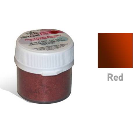Prachová barva 5g- perleťová červená - Silikomart