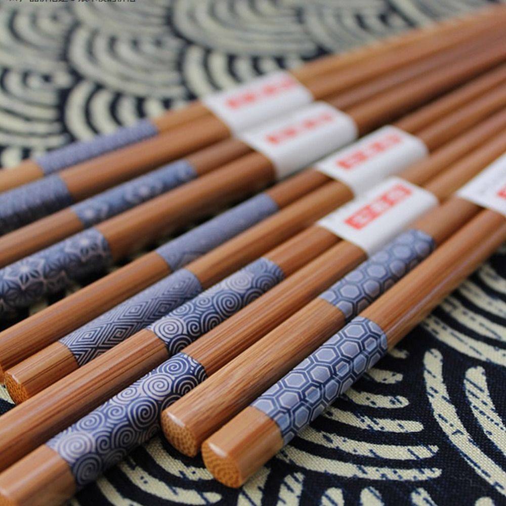 Čínské hůlky 5 párů bambus - ILA