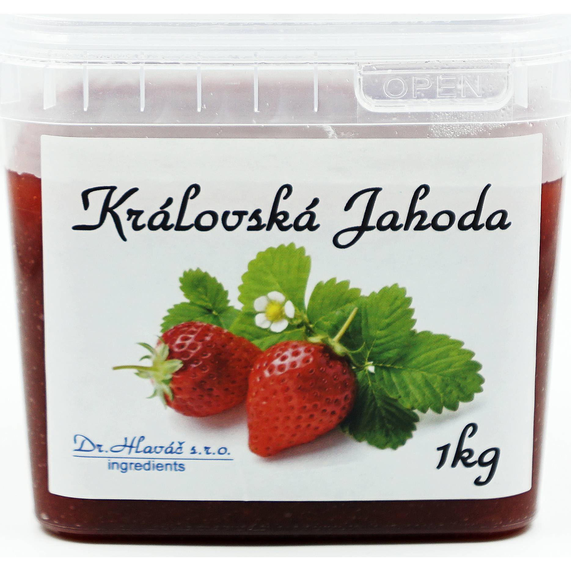 Fotografie Královská JAHODA 1kg - Dr. Hlaváč