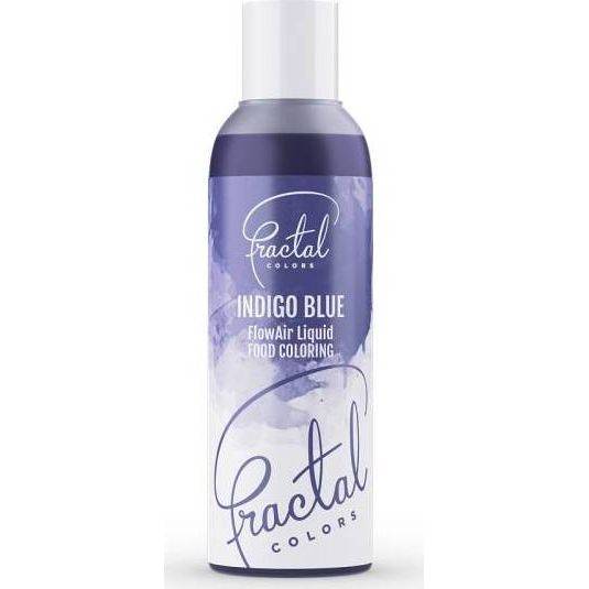 Fotografie Airbrush barva tekutá Fractal - Indigo Blue (100 ml)