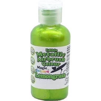 Fotografie Airbrush barva perleťová Magic Colours (55 ml) Lemongrass