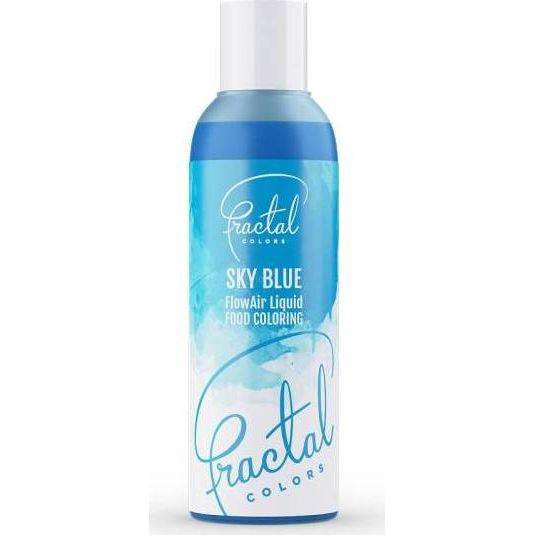 Fotografie Airbrush barva tekutá Fractal - Sky Blue (100 ml)