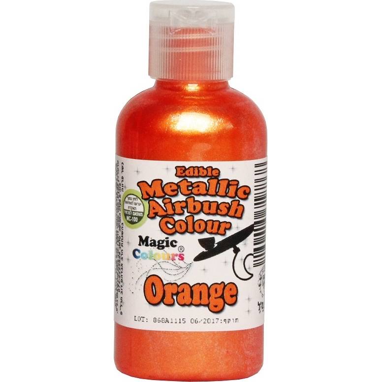 Fotografie Airbrush barva perleťová Magic Colours (55 ml) Orange