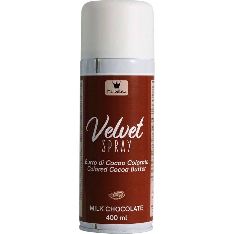 Hnědý velvet sprej, 400 ml - Martellato