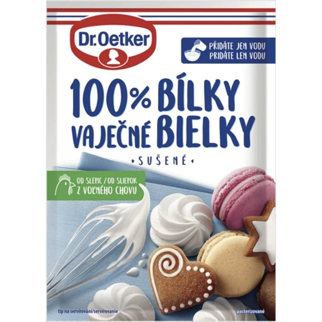 Dr. Oetker 100% vaječné bílky - Dr. Oetker