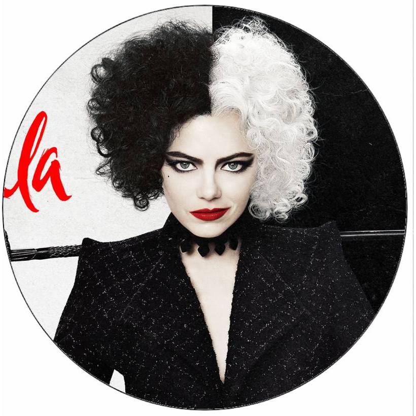 Jedlý papír Cruella Emma Stone 19,5 cm